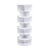 Hamilton 7 Tier 360 Rotating Shoe Rack, White image 3