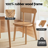 Balhannah 5 Piece Dining Set, Natural Timber