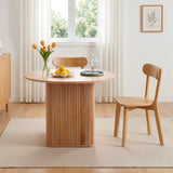 Balhannah 5 Piece Dining Set, Natural Timber