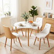 Maslin 5 Piece Dining Set, White, view 10