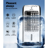 Devanti 4L Evaporative Air Cooler Conditioner with Humidifier & Purifier