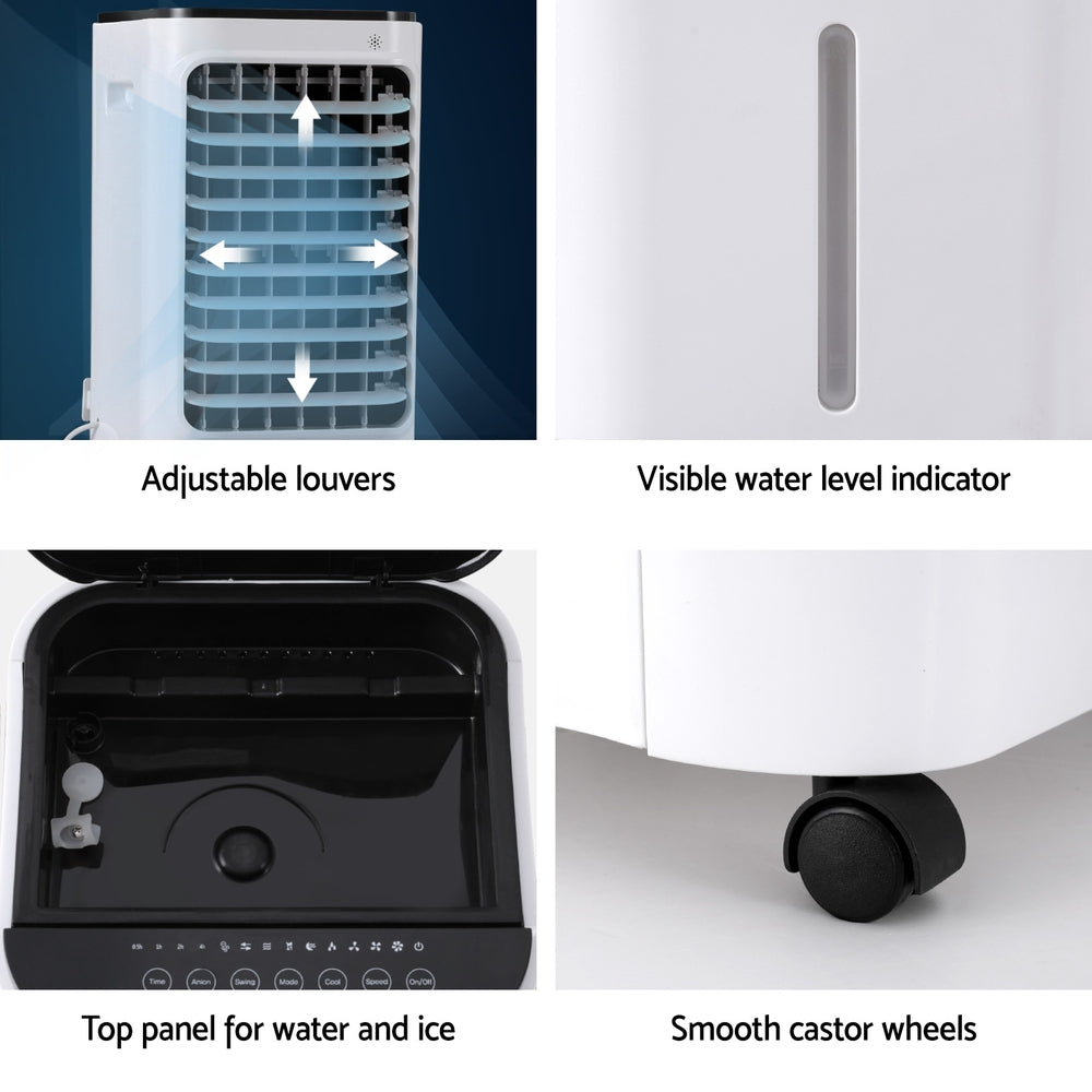Devanti 12L 3-in-1 Evaporative Air Cooler and Humidifier
