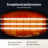 Idro Electric Patio Heater, 2000W, Freestanding