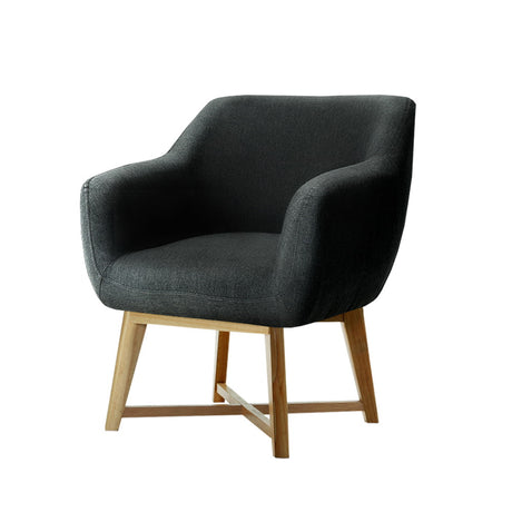 Auden Tub Chair, Charcoal