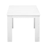 Gardeon Outdoor Coffee Side Table — Eco-Friendly Timber, Water-Based Paint, White — Allure Home Collections
