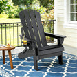 Moruya Adirondack Chair, Black image 1