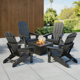 Moruya Adirondack Chair, Black image 8