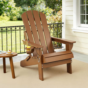 Moruya Adirondack Chair, Brown image 1