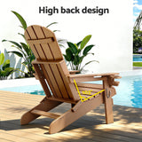 Moruya Adirondack Chair, Brown image 7
