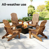 Moruya Adirondack Chair, Brown image 8