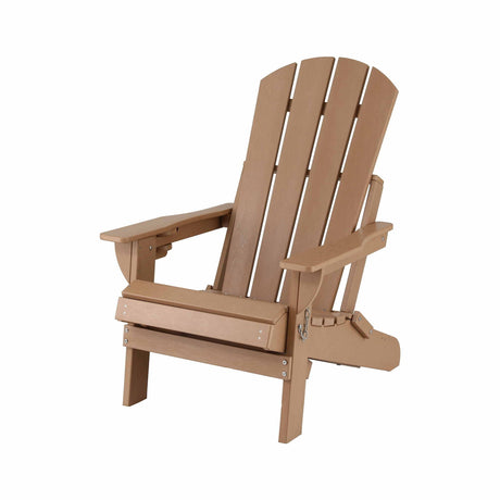 Narrawallee Folding Adirondack Chair, Khaki