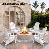 Warilla Folding Adirondack Chair White image 8