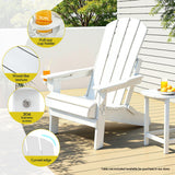 Moruya Adirondack Chair, White image 5