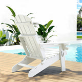 Moruya Adirondack Chair, White image 7