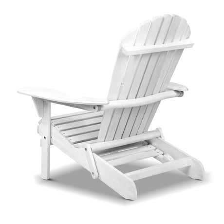 Tannum Beach Chair, White Timber