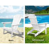 Rudds Gully Adirondack Chair, White