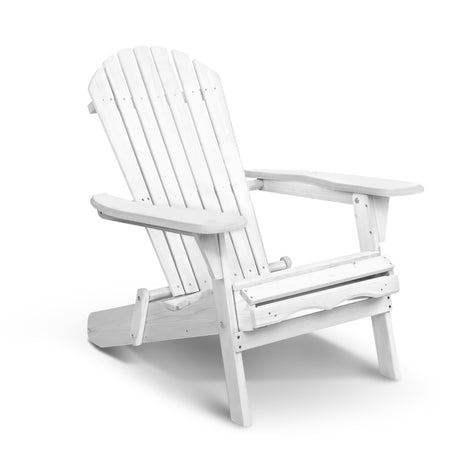 Tannum Beach Chair, White Timber