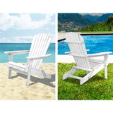 Morawa Adirondack Chair Set, 3 piece, White