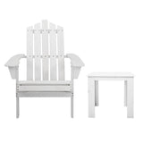 Bush Bay Adirondack Chair Set, 3 piece