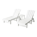 Gardeon 3-Piece Adjustable Outdoor Lounge Set