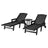 Gardeon 3-Piece Adjustable Sun Lounge Set