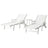Gardeon 3-Piece Adjustable Sun Lounge Set