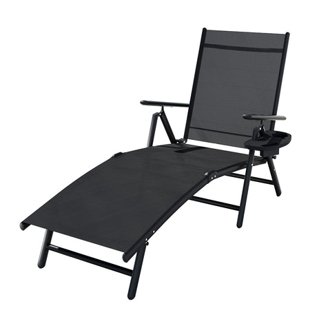 Oxenford Sun Lounge, Black