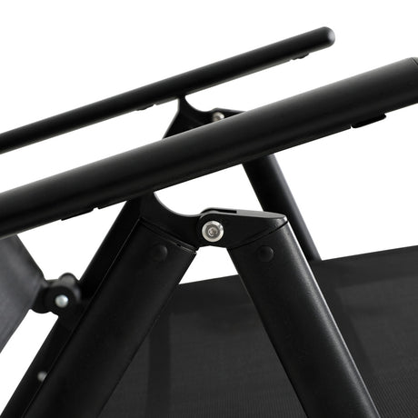 Oxenford Sun Lounge, Black