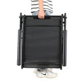 Buntine Sun Lounge, Black