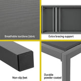 Bowes Sun Lounge, Dark Grey
