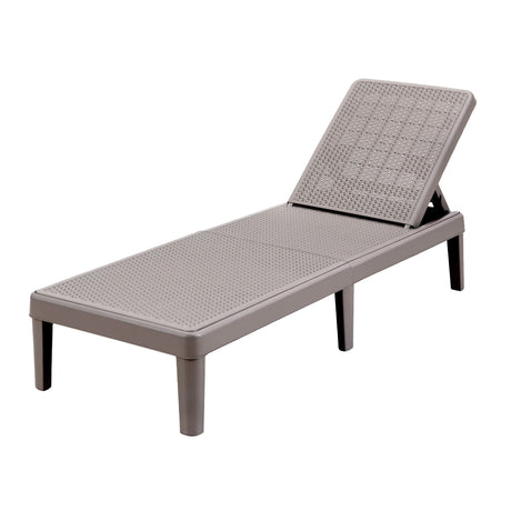 Bawley Point Sun Lounger, Brown