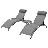 Hutt Sun Lounge, 3 piece, Grey