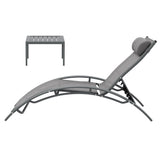 Hutt Sun Lounge, 3 piece, Grey