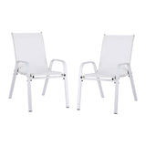 Gardeon Stackable Outdoor Dining Chair Set