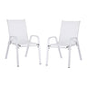 Gardeon Stackable Outdoor Dining Chair Set