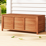 Weetulta 210L Storage Bench Box, Natural
