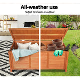 Weetulta 210L Storage Bench Box, Natural