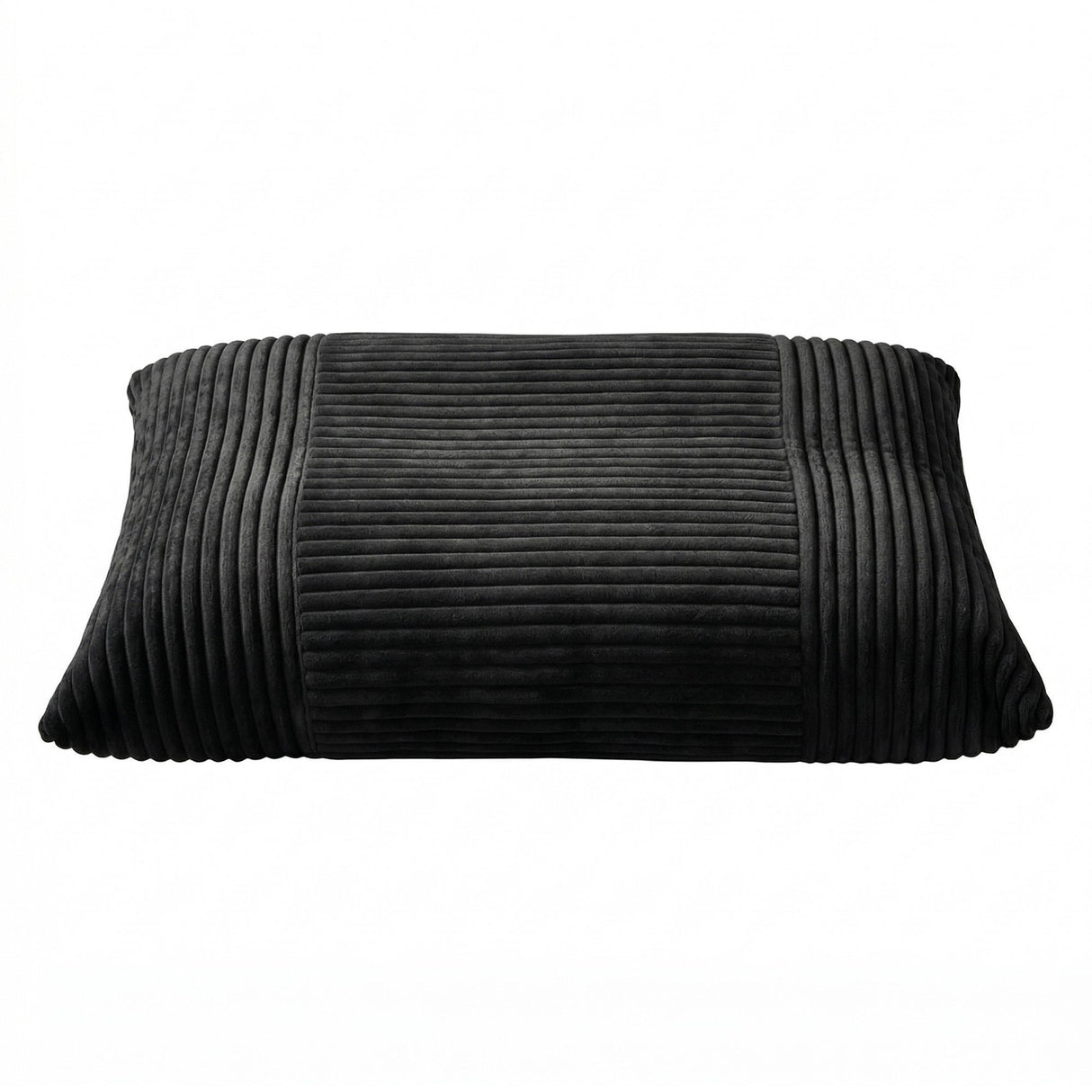 Leura 3 in 1 Convertible Bean Bag Chair, Dark Grey