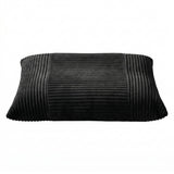 Leura 3 in 1 Convertible Bean Bag Chair, Dark Grey