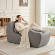 Kurrajong grey chaise lounge in a modern living room