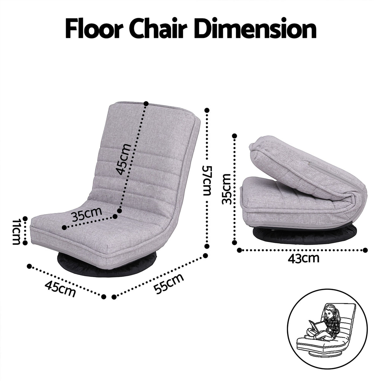 Blackheath Floor Chair 4pcs