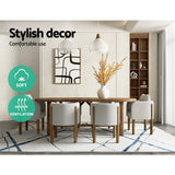 Geometric short pile flannel floor rug blue and grey 200x290cm