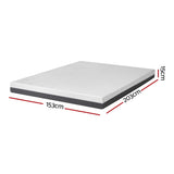 Giselle Bedding 15cm Cool Gel Memory Foam Mattress — Dual-Sided Firmness — Allure Home Collections