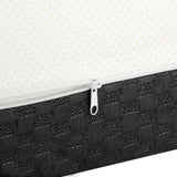 Medium firm gel memory foam mattress, 25cm queen