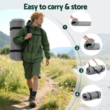 Athabasca Foldable Camping Mattress, Single