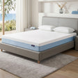 Medium firm gel memory foam mattress, 22cm queen