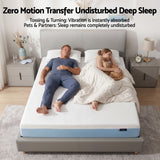 Medium Firm Gel Memory Foam Mattress, 22cm Queen