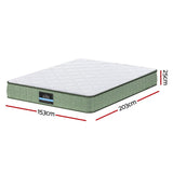 Firm Gel Memory Foam Mattress, 25cm Queen