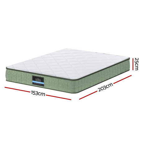 Firm Gel Memory Foam Mattress, 25cm Queen