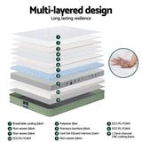 Firm Gel Memory Foam Mattress, 25cm Queen
